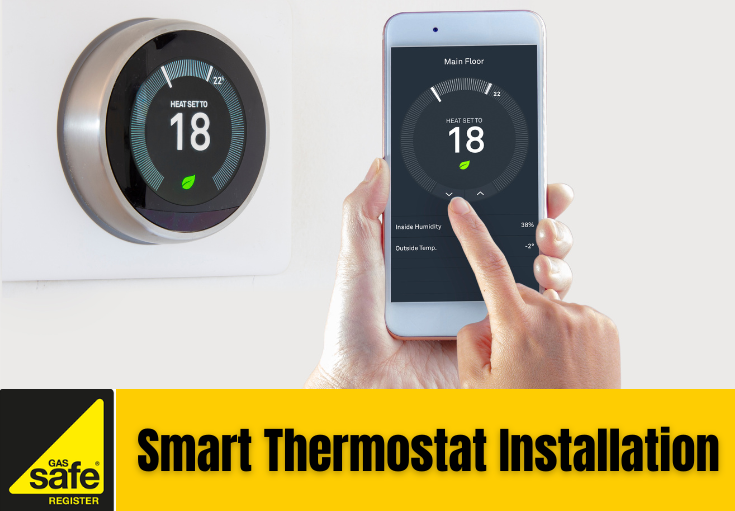smart thermostat installation Harrietsham